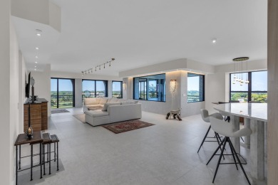 Over 3000 sqft of living space, this fully renovated turn-key PH on Boca Pointe Country Club in Florida - for sale on GolfHomes.com, golf home, golf lot