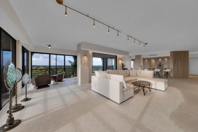 Over 3000 sqft of living space, this fully renovated turn-key PH on Boca Pointe Country Club in Florida - for sale on GolfHomes.com, golf home, golf lot
