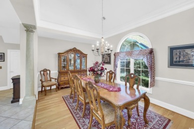 Discover classic lowcountry living in this elegant all-brick on Heritage Club in South Carolina - for sale on GolfHomes.com, golf home, golf lot