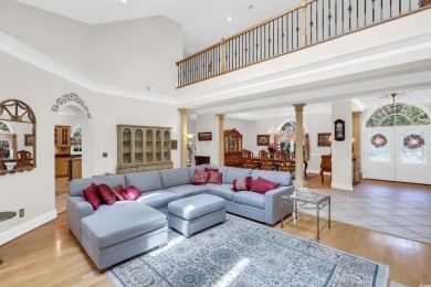 Discover classic lowcountry living in this elegant all-brick on Heritage Club in South Carolina - for sale on GolfHomes.com, golf home, golf lot