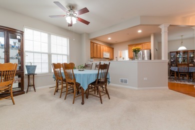 Welcome to this beautifully maintained 2-bedroom, 2-bath ranch on Whisper Creek Golf Club in Illinois - for sale on GolfHomes.com, golf home, golf lot