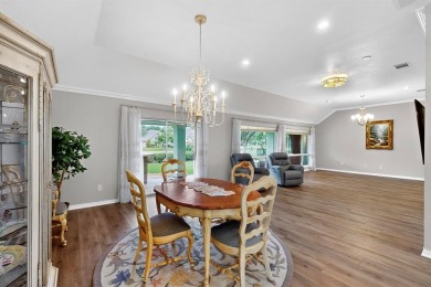 Welcome to this stunning stucco and stone Trova, beautifully on Wildhorse Golf Club of Robson Ranch in Texas - for sale on GolfHomes.com, golf home, golf lot