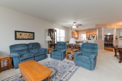 Welcome to this beautifully maintained 2-bedroom, 2-bath ranch on Whisper Creek Golf Club in Illinois - for sale on GolfHomes.com, golf home, golf lot