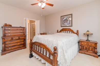 Welcome to this beautifully maintained 2-bedroom, 2-bath ranch on Whisper Creek Golf Club in Illinois - for sale on GolfHomes.com, golf home, golf lot