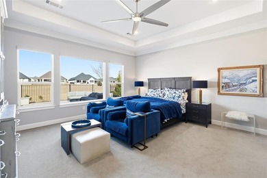 This stunning home is the beautiful sought -out Avalon floor on Wildhorse Golf Club of Robson Ranch in Texas - for sale on GolfHomes.com, golf home, golf lot