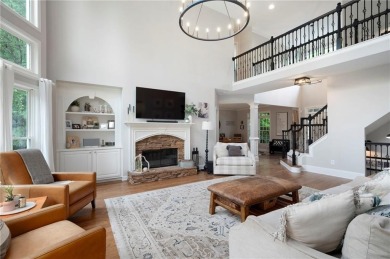 Stunning beauty surrounds this graceful home, custom designed on Bentwater Golf Club in Georgia - for sale on GolfHomes.com, golf home, golf lot