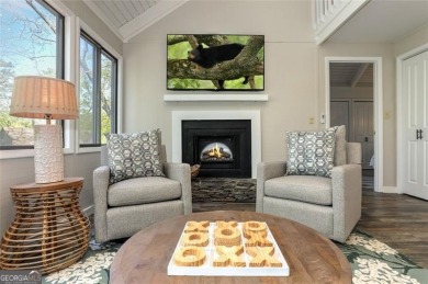 This spectacular villa offers seasonal views of Lake Petit and on Big Canoe Golf Club - Cherokee in Georgia - for sale on GolfHomes.com, golf home, golf lot