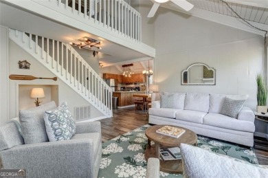 This spectacular villa offers seasonal views of Lake Petit and on Big Canoe Golf Club - Cherokee in Georgia - for sale on GolfHomes.com, golf home, golf lot
