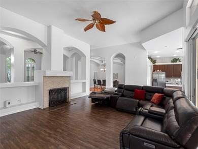 This updated waterfront pool home delivers an outstanding living on Westchase Golf Club in Florida - for sale on GolfHomes.com, golf home, golf lot