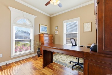 Experience luxury and tranquility at 108 Crestview Drive in on Maumelle Golf and Country Club in Arkansas - for sale on GolfHomes.com, golf home, golf lot