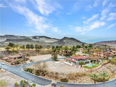 Rare Opportunity to Own a Prime Corner Lot in the Prestigious on South Shore At Lake Las Vegas in Nevada - for sale on GolfHomes.com, golf home, golf lot
