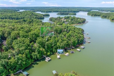 The beauty of Lake Hartwell is captured in this uniquely styled on The Trail At Chickasaw Pointe in South Carolina - for sale on GolfHomes.com, golf home, golf lot