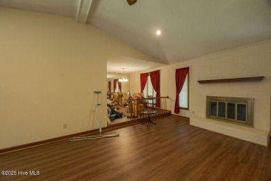 Stunning ranch-style home in River Bend! This one-story offers a on River Bend Golf and Country Club in North Carolina - for sale on GolfHomes.com, golf home, golf lot