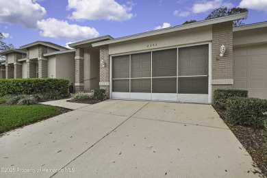 This beautiful Oakmont, turnkey villa is move-in ready, offering on Timber Pines Golf Course in Florida - for sale on GolfHomes.com, golf home, golf lot