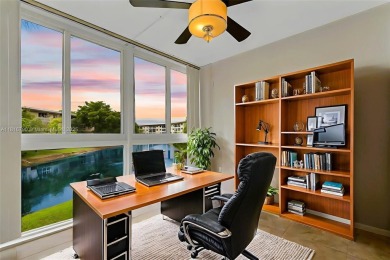 Rarely available CORNER UNIT on the water. Stunning and freshly on Wynmoor Golf Course in Florida - for sale on GolfHomes.com, golf home, golf lot