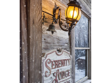 HUGE PRICE IMPROVEMENT - Happy Holidays from Serenity Lodge! on Wolf Laurel Country Club in North Carolina - for sale on GolfHomes.com, golf home, golf lot