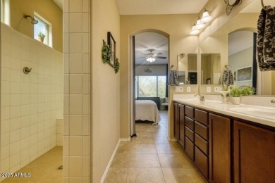 This beautiful 2,706-sqft home features an open floor plan with on Poston Butte Golf Club in Arizona - for sale on GolfHomes.com, golf home, golf lot