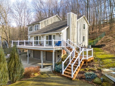 Welcome to your dream lakefront retreat! This custom 4-bed, 3 on Lake Mohawk Golf Club in Ohio - for sale on GolfHomes.com, golf home, golf lot