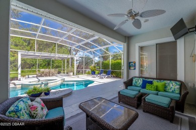 WOW! Look at that AMAZING outdoor living space with a stunning on LPGA International Golf Course in Florida - for sale on GolfHomes.com, golf home, golf lot