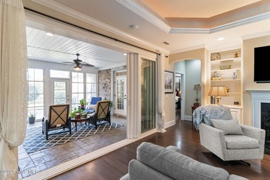 Stunning home on an oversized lot in the highly desirable on Compass Pointe Golf Course in North Carolina - for sale on GolfHomes.com, golf home, golf lot