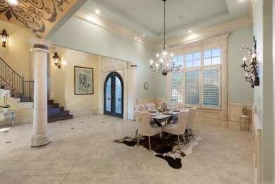 Welcome to 106 Orle, where Tuscan-inspired elegance meets on Chenal Country Club - Bear Den Mountain in Arkansas - for sale on GolfHomes.com, golf home, golf lot