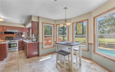 Classic Colonial with golf course views blends timeless charm on Honey Bee Golf Club in Virginia - for sale on GolfHomes.com, golf home, golf lot