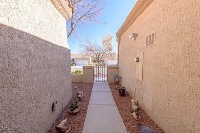 Enter The Gated Courtyard & Through The Front Security Door Into on Highland Falls Golf Club in Nevada - for sale on GolfHomes.com, golf home, golf lot