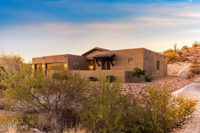 Modern Luxury meets Desert Elegance in this stunning 2023 custom on Starr Pass Golf Club in Arizona - for sale on GolfHomes.com, golf home, golf lot