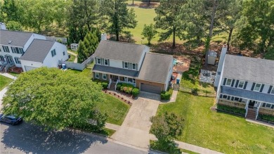 Classic Colonial with golf course views blends timeless charm on Honey Bee Golf Club in Virginia - for sale on GolfHomes.com, golf home, golf lot