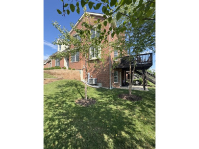 Rare end unit townhome with walk-out lower level and on Hawthorn Woods Country Club in Illinois - for sale on GolfHomes.com, golf home, golf lot