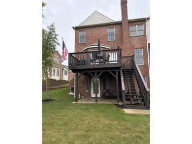Rare end unit townhome with walk-out lower level and on Hawthorn Woods Country Club in Illinois - for sale on GolfHomes.com, golf home, golf lot