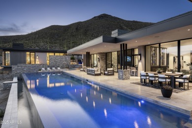 Just Completed in June 2025 | Contemporary Masterpiece with on Desert Mountain Golf Club - Renegade Course in Arizona - for sale on GolfHomes.com, golf home, golf lot
