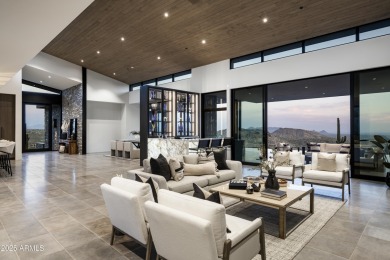 Just Completed in June 2025 | Contemporary Masterpiece with on Desert Mountain Golf Club - Renegade Course in Arizona - for sale on GolfHomes.com, golf home, golf lot