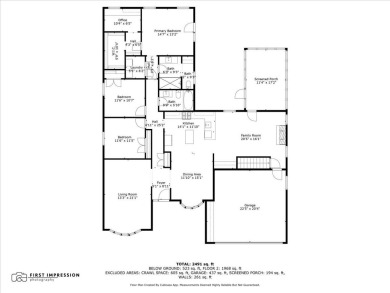 Updated ranch on Cress Creek Golf Course! Too many updates to on Cress Creek Country Club in Illinois - for sale on GolfHomes.com, golf home, golf lot