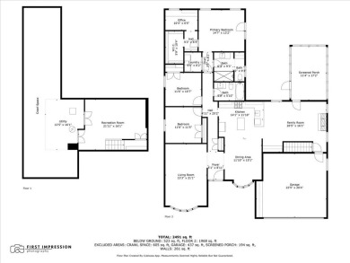 Updated ranch on Cress Creek Golf Course! Too many updates to on Cress Creek Country Club in Illinois - for sale on GolfHomes.com, golf home, golf lot