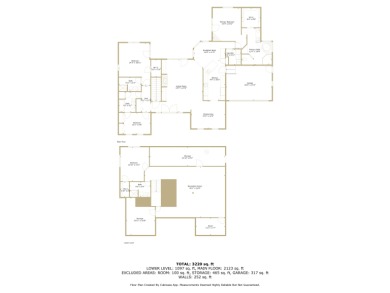 This all brick home, has everything you will need for easy on The Sawmill Golf Club in Michigan - for sale on GolfHomes.com, golf home, golf lot