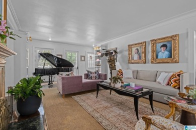 Beautifully updated inside and out, with view of the 8th green on Mountain Brook Club in Alabama - for sale on GolfHomes.com, golf home, golf lot