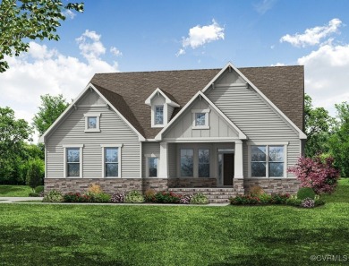 The Edgefield offers 3 bedrooms, 2 full baths, and a side-load on Highlands Golfers Club in Virginia - for sale on GolfHomes.com, golf home, golf lot