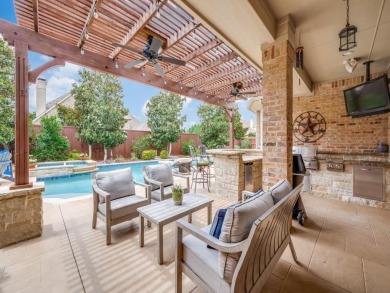 Beautifully appointed Huntington home located in highly sought on The Trails of Frisco Golf Club in Texas - for sale on GolfHomes.com, golf home, golf lot