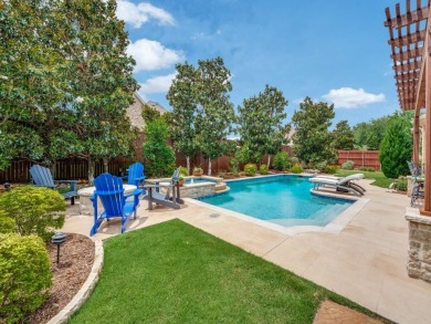 Beautifully appointed Huntington home located in highly sought on The Trails of Frisco Golf Club in Texas - for sale on GolfHomes.com, golf home, golf lot