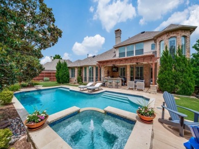 Beautifully appointed Huntington home located in highly sought on The Trails of Frisco Golf Club in Texas - for sale on GolfHomes.com, golf home, golf lot