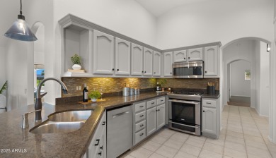 Enjoy serene golf course living on the 6th fairway of Eagle's on Eagles Nest at Pebble Creek in Arizona - for sale on GolfHomes.com, golf home, golf lot