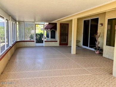 Very well-cared for, fully furnished two bedroom/two bath home on Trail Ridge Golf Course in Arizona - for sale on GolfHomes.com, golf home, golf lot