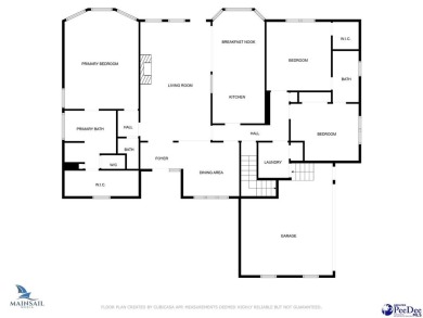 Beautifully maintained 3 bedroom (plus a bonus room), 2.5 bath on The Crossing Golf Club in South Carolina - for sale on GolfHomes.com, golf home, golf lot