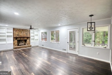 Welcome to this stunning, fully renovated home in the highly on Turtle Cove Golf Course in Georgia - for sale on GolfHomes.com, golf home, golf lot