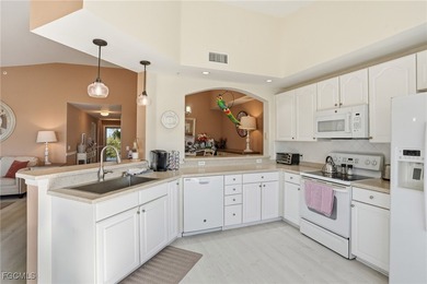 Enjoy easy Florida living in this top-floor, 2-bedroom, 2-bath on Miromar Lakes Golf Club in Florida - for sale on GolfHomes.com, golf home, golf lot