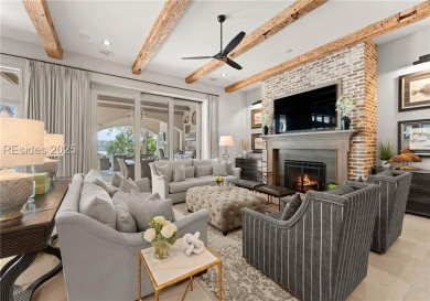 The Manor on Broad Creek is a custom H2 Builders estate in an on The Golf Club at Indigo Run in South Carolina - for sale on GolfHomes.com, golf home, golf lot