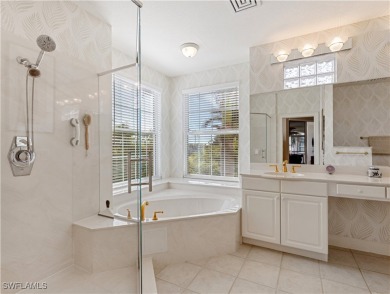 Spectacular views of the golf course and partial views of the on Gulf Harbour Yacht and Country Club in Florida - for sale on GolfHomes.com, golf home, golf lot