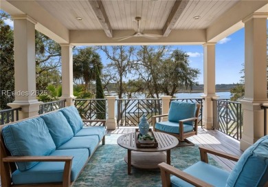 The Manor on Broad Creek is a custom H2 Builders estate in an on The Golf Club at Indigo Run in South Carolina - for sale on GolfHomes.com, golf home, golf lot