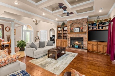 This immaculately maintained all brick home is so private yet on Big Sugar Golf Club in Arkansas - for sale on GolfHomes.com, golf home, golf lot